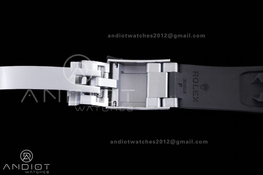 Daytona 116519 SS 3CF 1:1 Best Edition Gray/Black Dial on Oysterflex Strap DD4130 V2 (Mod Version)