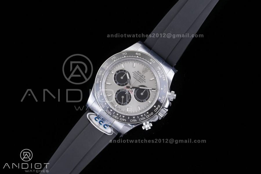 Daytona 126519 3CF 1:1 Best Edition Gray Dial on Oysterflex Strap DD4131 (Gain Weight)