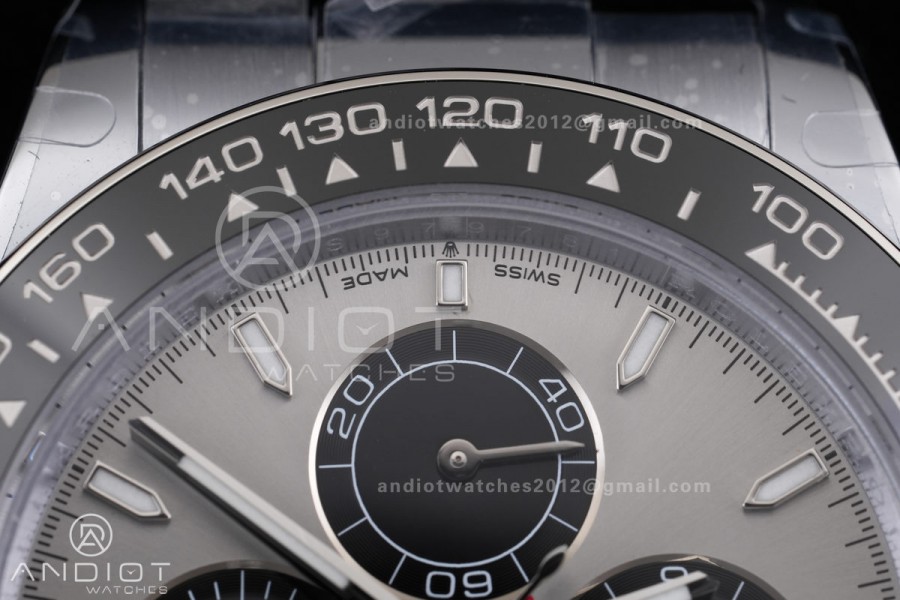 Daytona 126519 3CF 1:1 Best Edition Gray Dial on Oysterflex Strap DD4131 (Gain Weight)