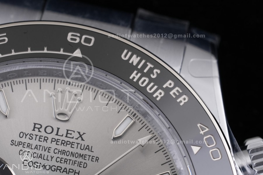 Daytona 126519 3CF 1:1 Best Edition Gray Dial on Oysterflex Strap DD4131 (Gain Weight)