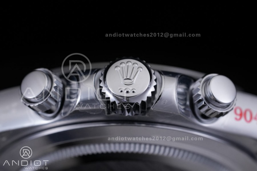 Daytona 116519 SS 3CF 1:1 Best Edition Meteorite Dial on Oysterflex Strap DD4130 V2 (Mod Version)