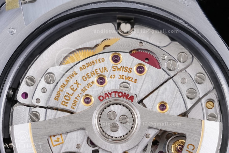 Daytona 126519 3CF 1:1 Best Edition Meteorite Dial on Oysterflex Strap DD4131 (Gain Weight)