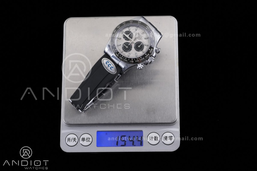 Daytona 126519 3CF 1:1 Best Edition Meteorite Dial on Oysterflex Strap DD4131 (Gain Weight)