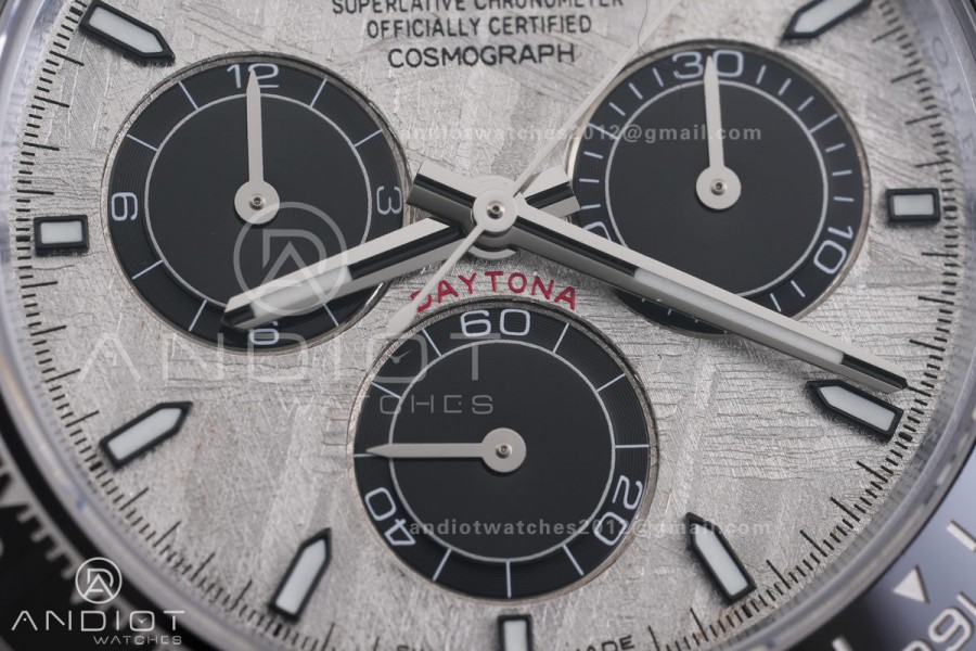 Daytona 126519 3CF 1:1 Best Edition Meteorite Dial on Oysterflex Strap DD4131 (Gain Weight)