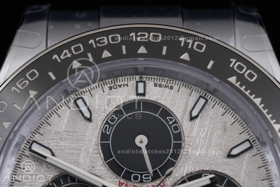 Daytona 126519 3CF 1:1 Best Edition Meteorite Dial on Oysterflex Strap DD4131 (Gain Weight)