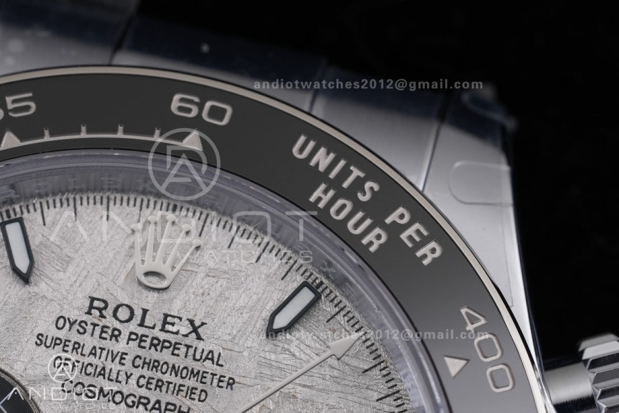 Daytona 126519 3CF 1:1 Best Edition Meteorite Dial on Oysterflex Strap DD4131 (Gain Weight)