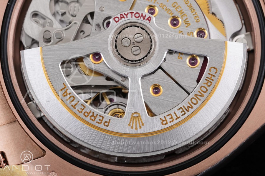 Daytona 126515 3CF 1:1 Best Edition Chocolate Dial on RG Bracelet DD4131 (Gain Weight)