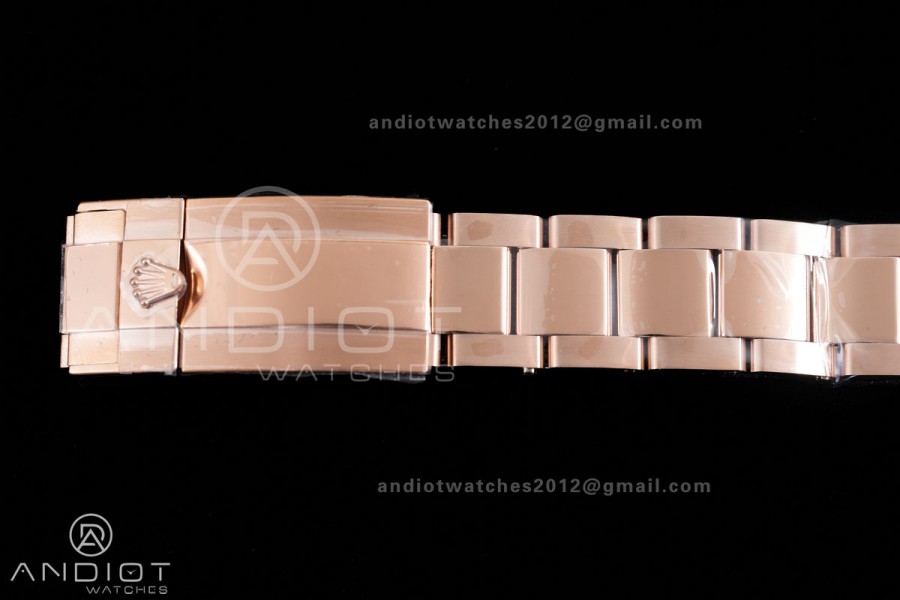 Daytona 126515 3CF 1:1 Best Edition Chocolate Dial on RG Bracelet DD4131 (Gain Weight)