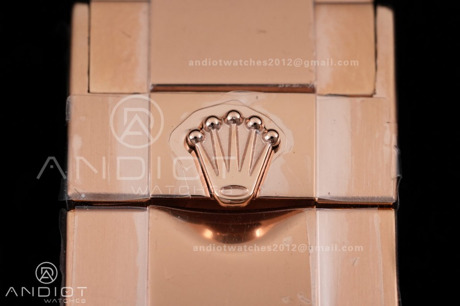 Daytona 126515 3CF 1:1 Best Edition Chocolate Dial on RG Bracelet DD4131 (Gain Weight)