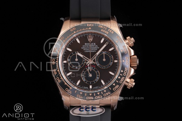 Daytona 126515 3CF 1:1 Best Edition Chocolate Dial...