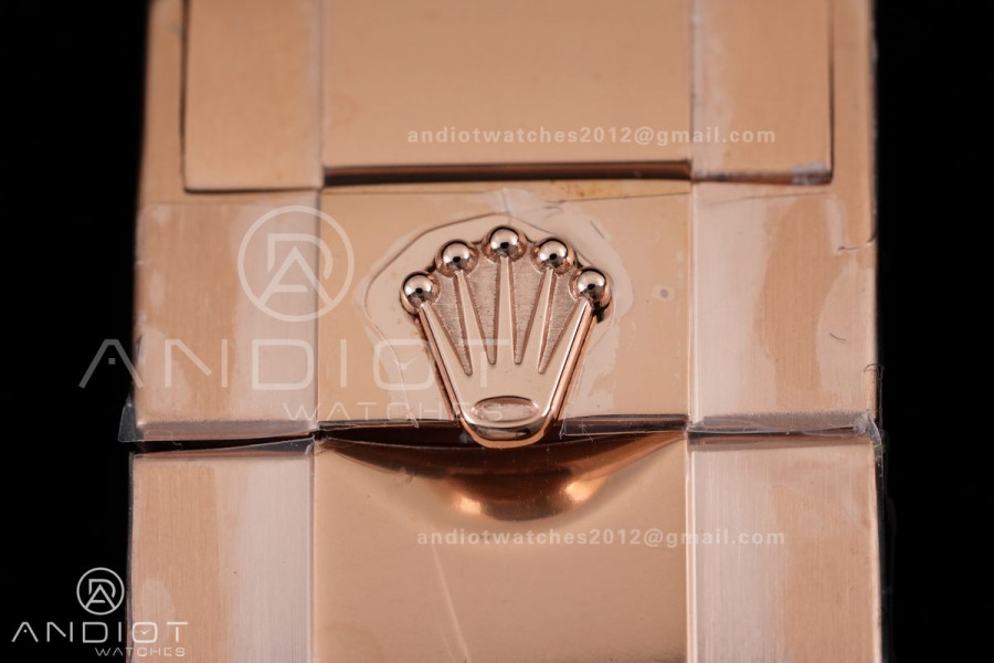 Daytona 126515 3CF 1:1 Best Edition RG/BLACK Dial on Oysterflex Strap DD4131 (Gain Weight)