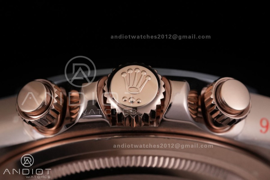 Daytona 116515 RG 3CF 1:1 Best Edition Meteorite Dial on Oysterflex Strap DD4130 V2 (Mod Version)