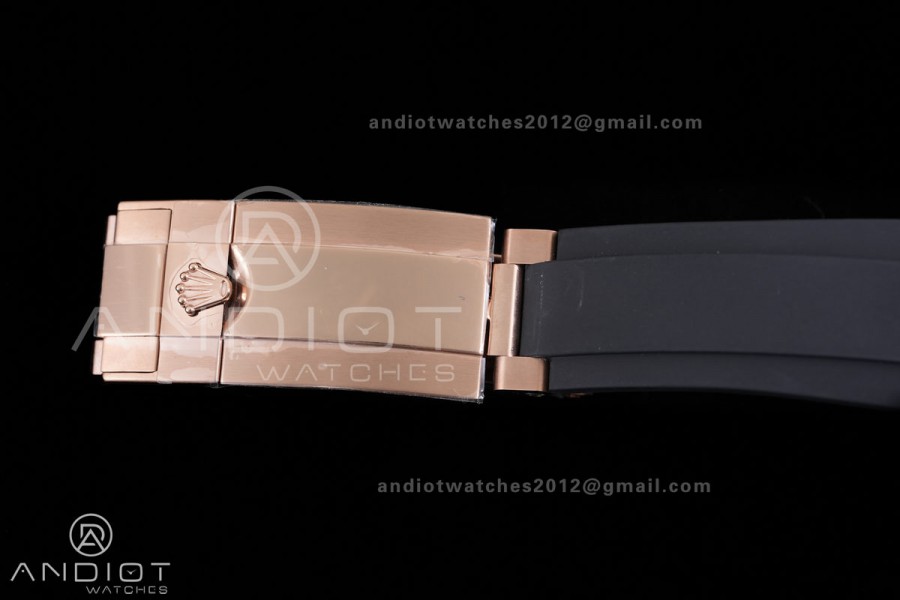 Daytona 116515 RG 3CF 1:1 Best Edition Meteorite Dial on Oysterflex Strap DD4130 V2 (Mod Version)