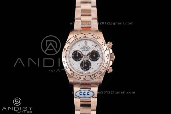 Daytona 116505 3CF 1:1 Best Edition Meteorite Dial...