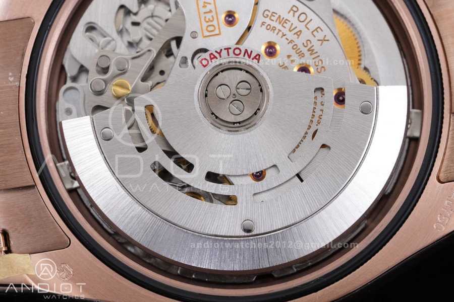 Daytona 116505 3CF 1:1 Best Edition Meteorite Dial on RG Bracelet DD4130 V2 (Mod Version)
