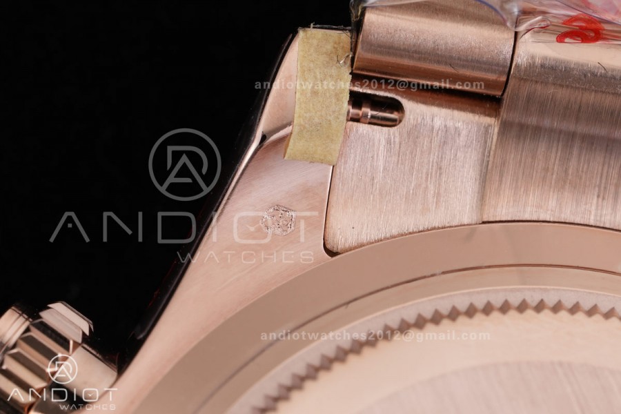 Daytona 116505 3CF 1:1 Best Edition Meteorite Dial on RG Bracelet DD4130 V2 (Mod Version)