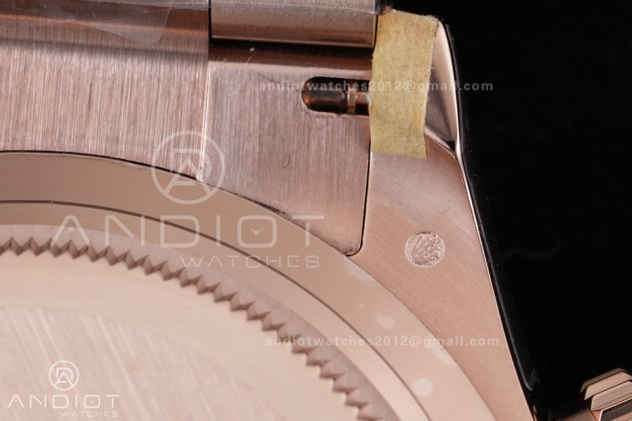 Daytona 116505 3CF 1:1 Best Edition Meteorite Dial on RG Bracelet DD4130 V2 (Mod Version)