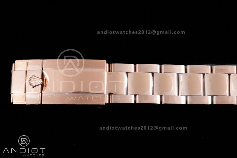 Daytona 116505 3CF 1:1 Best Edition Meteorite Dial on RG Bracelet DD4130 V2 (Mod Version)