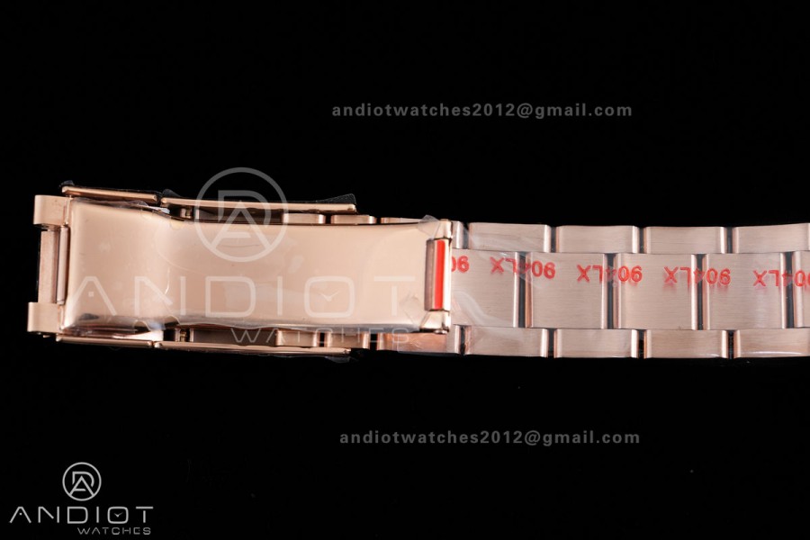 Daytona 116505 3CF 1:1 Best Edition Meteorite Dial on RG Bracelet DD4130 V2 (Mod Version)