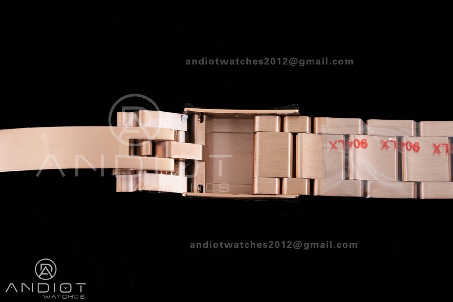 Daytona 116505 3CF 1:1 Best Edition Meteorite Dial on RG Bracelet DD4130 V2 (Mod Version)