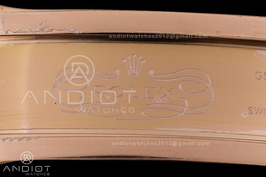 Daytona 116505 3CF 1:1 Best Edition Meteorite Dial on RG Bracelet DD4130 V2 (Mod Version)