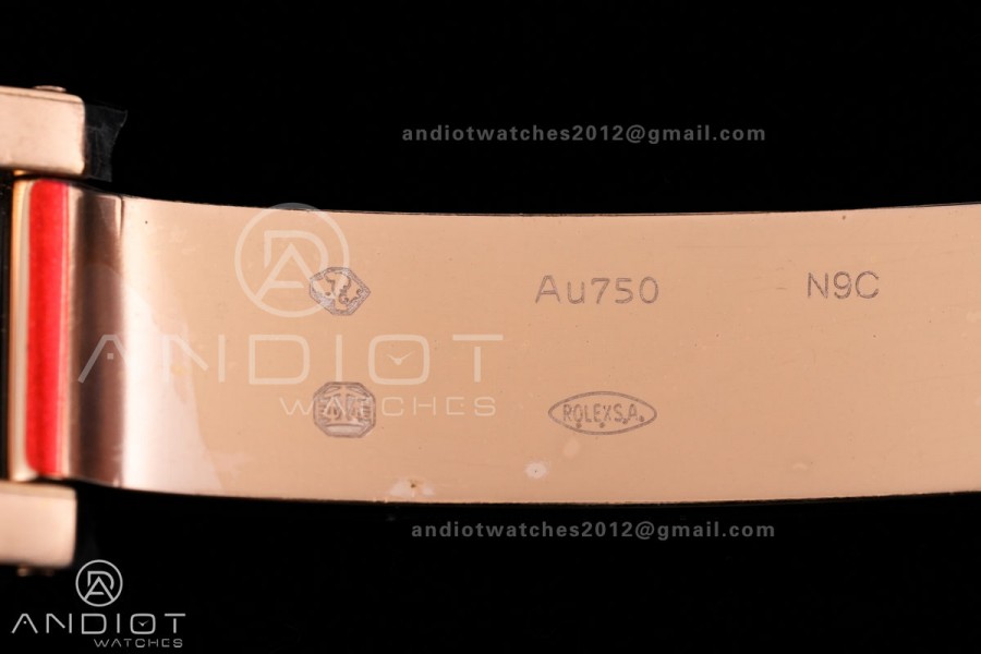 Daytona 116505 3CF 1:1 Best Edition Meteorite Dial on RG Bracelet DD4130 V2 (Mod Version)