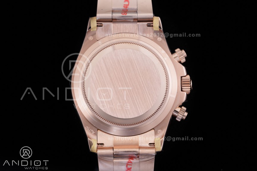 Daytona 116505 3CF 1:1 Best Edition Meteorite Dial on RG Bracelet DD4130 V2 (Mod Version)