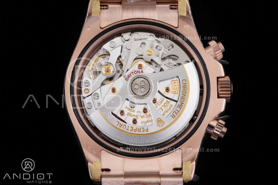 Daytona 126505 3CF 1:1 Best Edition meteorite Dial on RG Bracelet DD4131 (Gain Weight)