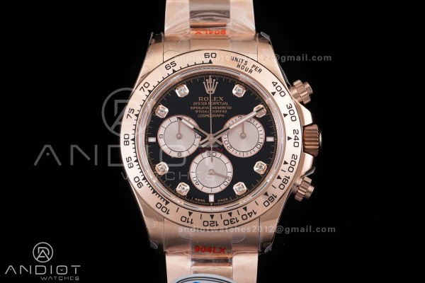 Daytona 126505 RG 3CF 1:1 Best Edition Black/RG Di...