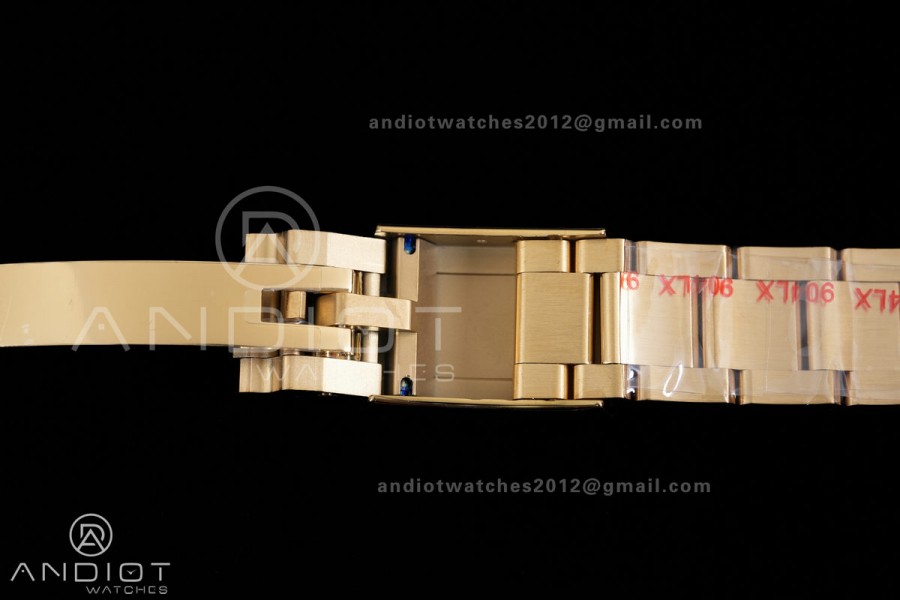 Daytona 116598rbow 3CF 1:1 Best Edition Black Diamonds Dial on YG Bracelet DD4130 V2 (Mod Version)