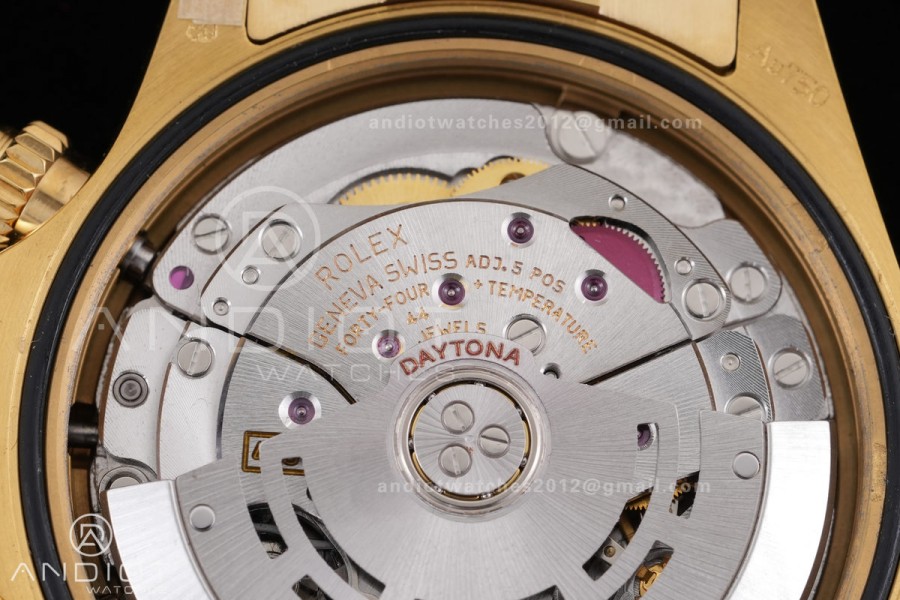 Daytona 116508 3CF 1:1 Best Edition Green Dial on YG Bracelet DD4130 V2 (Mod Version)