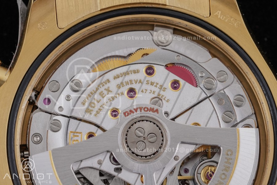 Daytona 126508 3CF 1:1 Best Edition Green/YG Dial on YG Bracelet DD4131 (Gain Weight)