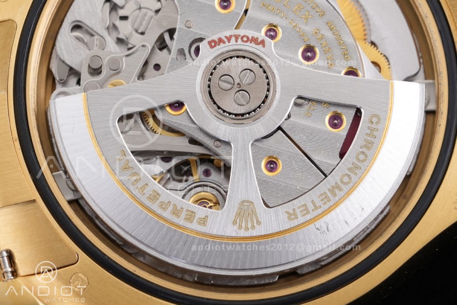 Daytona 126508 3CF 1:1 Best Edition Green/YG Dial on YG Bracelet DD4131 (Gain Weight)