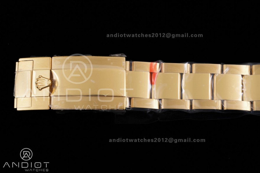 Daytona 126508 3CF 1:1 Best Edition Green/YG Dial on YG Bracelet DD4131 (Gain Weight)