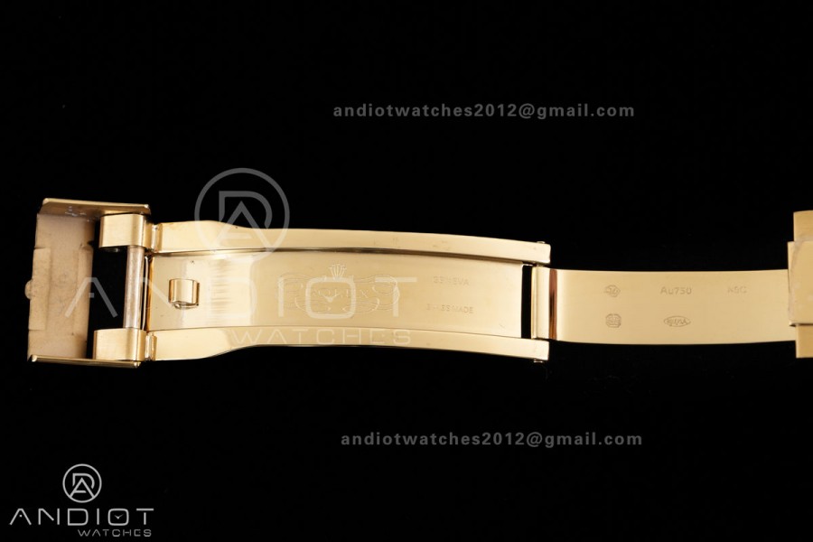 Daytona 126508 3CF 1:1 Best Edition Green/YG Dial on YG Bracelet DD4131 (Gain Weight)