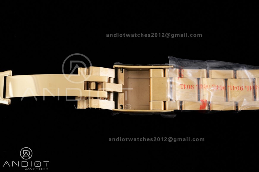 Daytona 126508 3CF 1:1 Best Edition Green/YG Dial on YG Bracelet DD4131 (Gain Weight)