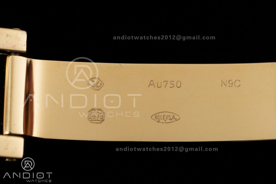 Daytona 126508 3CF 1:1 Best Edition Green/YG Dial on YG Bracelet DD4131 (Gain Weight)