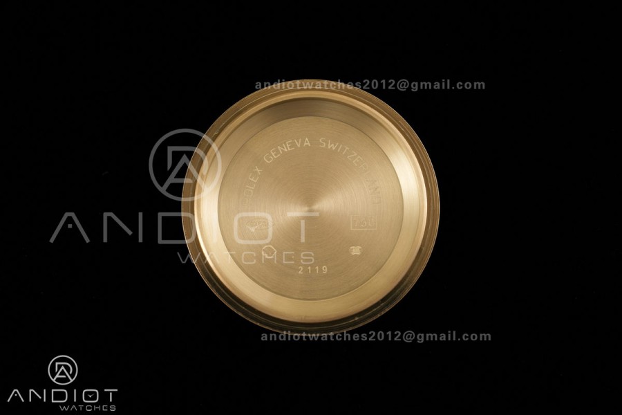 Daytona 116588TBR 'Eye Of The Tiger' YG 3CF 1:1 Best Edition Tiger Diamonds Dial on Oysterflex Strap DD4130 V2 (Mod Version)