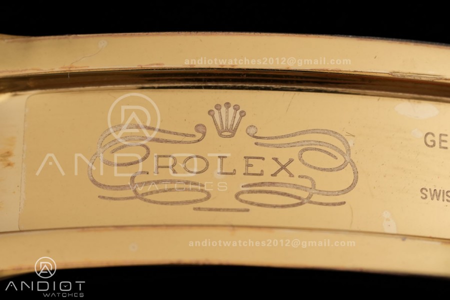 Daytona 116518 YG 3CF 1:1 Best Edition Meteorite Dial on Oysterflex Strap DD4130 V2 (Mod Version)