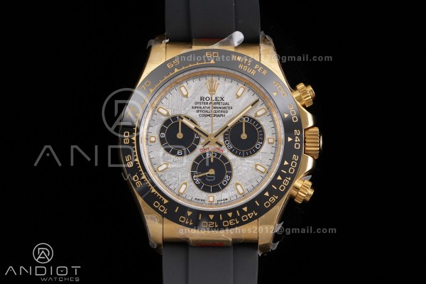 Daytona 116518 YG 3CF 1:1 Best Edition Meteorite D...