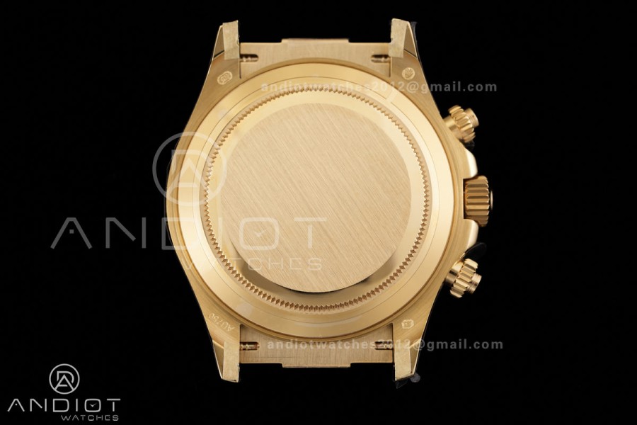 Daytona 116518 YG 3CF 1:1 Best Edition Meteorite Dial on Oysterflex Strap DD4130 V2 (Mod Version)