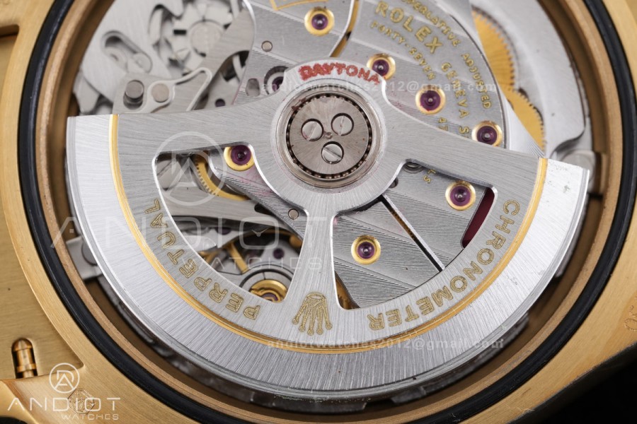 Daytona 126518 3CF 1:1 Best Edition Meteorite Dial on Oysterflex Strap DD4131 (Gain Weight)