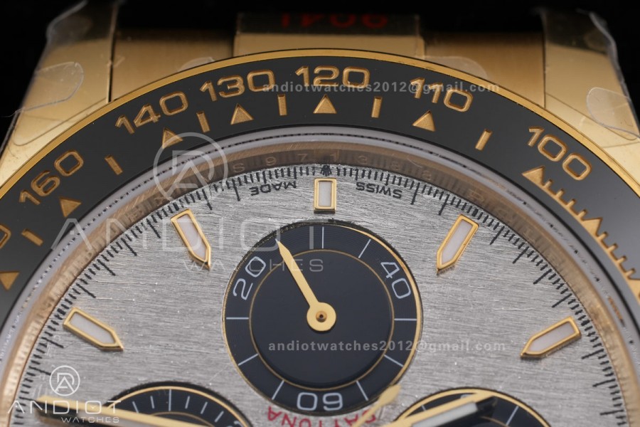 Daytona 126518 3CF 1:1 Best Edition Meteorite Dial on Oysterflex Strap DD4131 (Gain Weight)