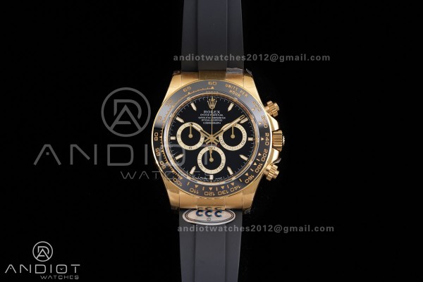 Daytona 126518 3CF 1:1 Best Edition Black Dial on ...