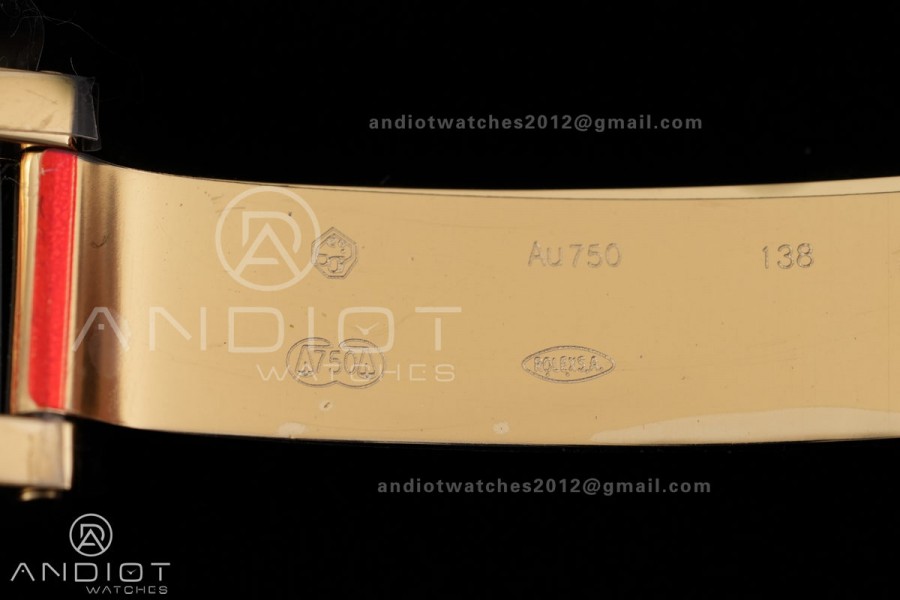 Daytona 116508 3CF 1:1 Best Edition Meteorite Dial on YG Bracelet DD4130 V2 (Mod Version)