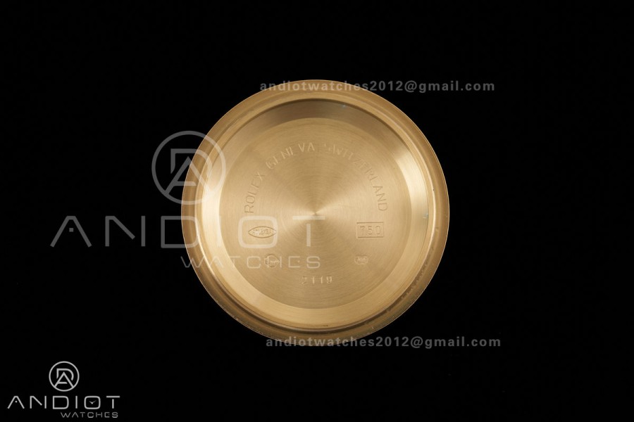 Daytona 116508 3CF 1:1 Best Edition Meteorite Dial on YG Bracelet DD4130 V2 (Mod Version)