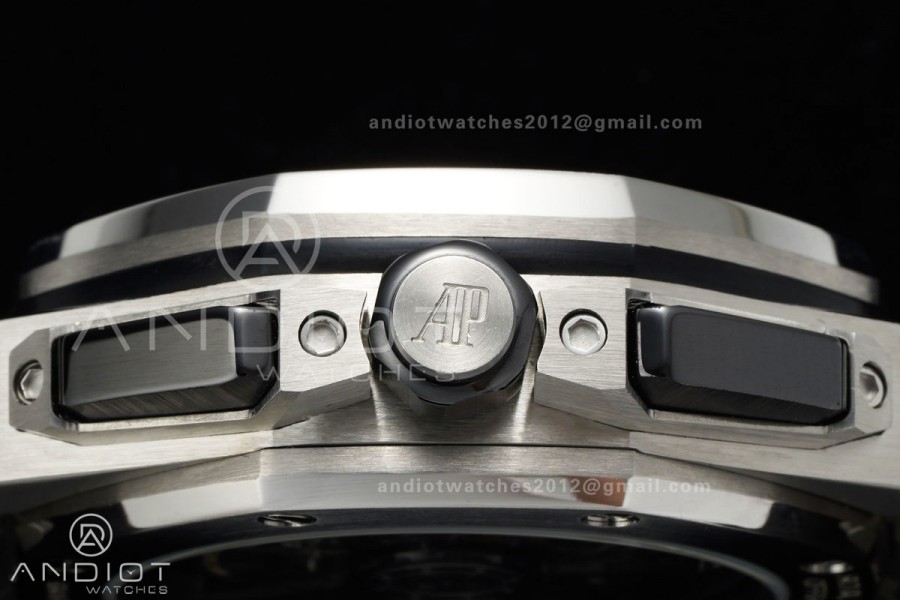 Royal Oak Offshore 43mm SS APPF Best Edition Brown Dial on Brown Leather Strap AA4401