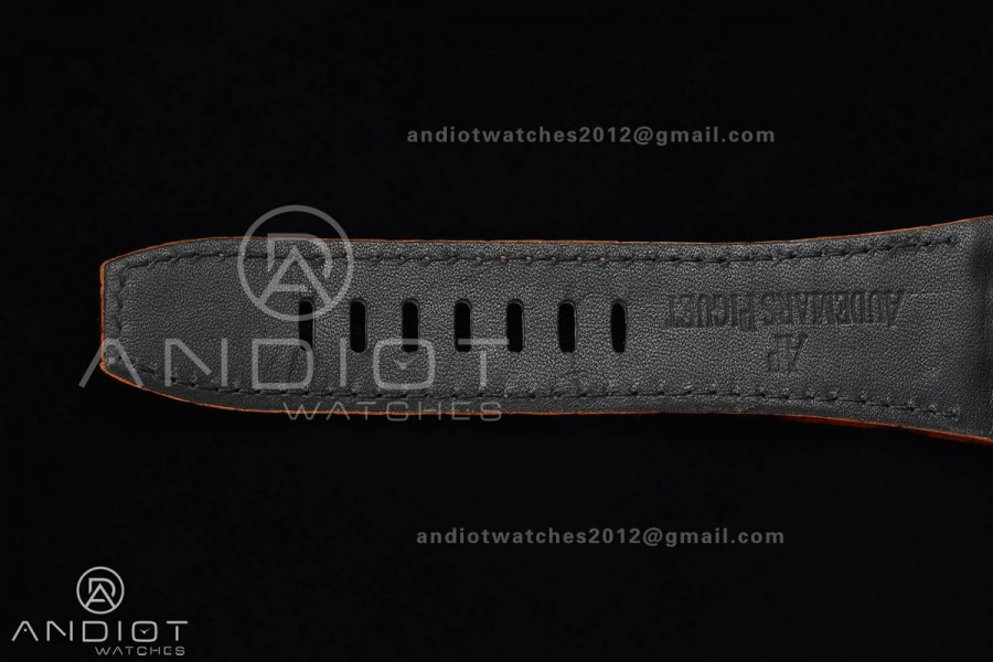 Royal Oak Offshore 43mm SS APPF Best Edition Brown Dial on Brown Leather Strap AA4401