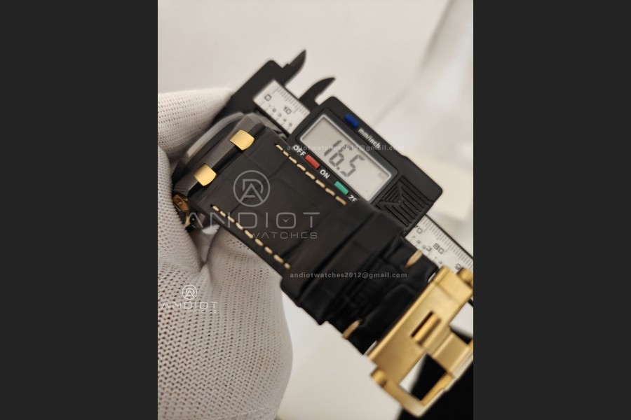 Royal Oak Offshore 43mm SS APPF Best Edition Brown Dial on Brown Leather Strap AA4401