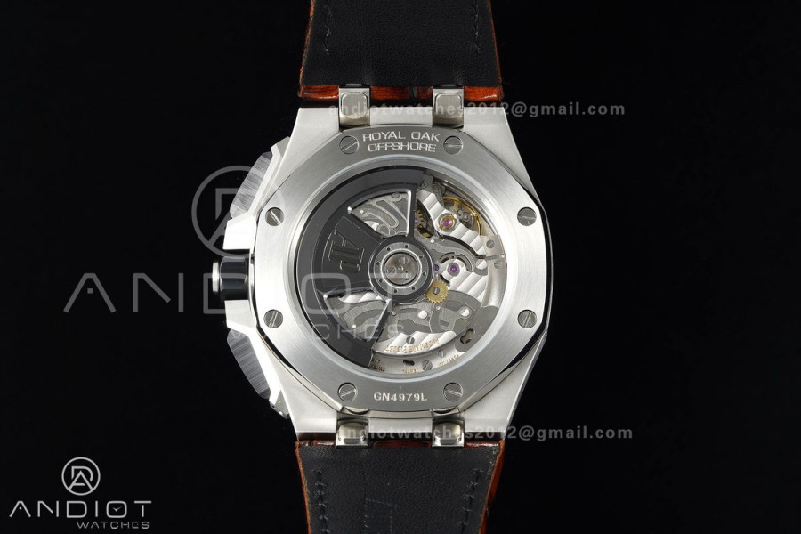 Royal Oak Offshore 43mm SS APPF Best Edition Brown Dial on Brown Leather Strap AA4401